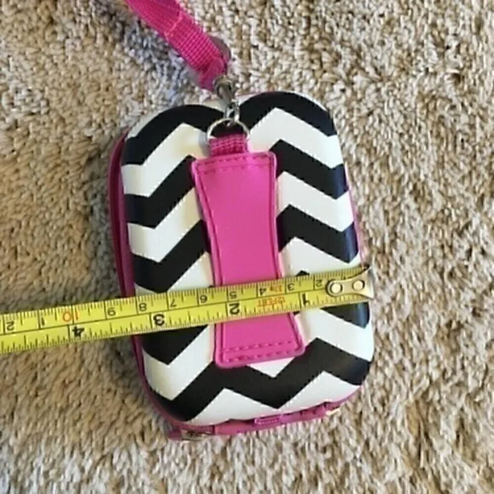 Zebra hardcover Camera case